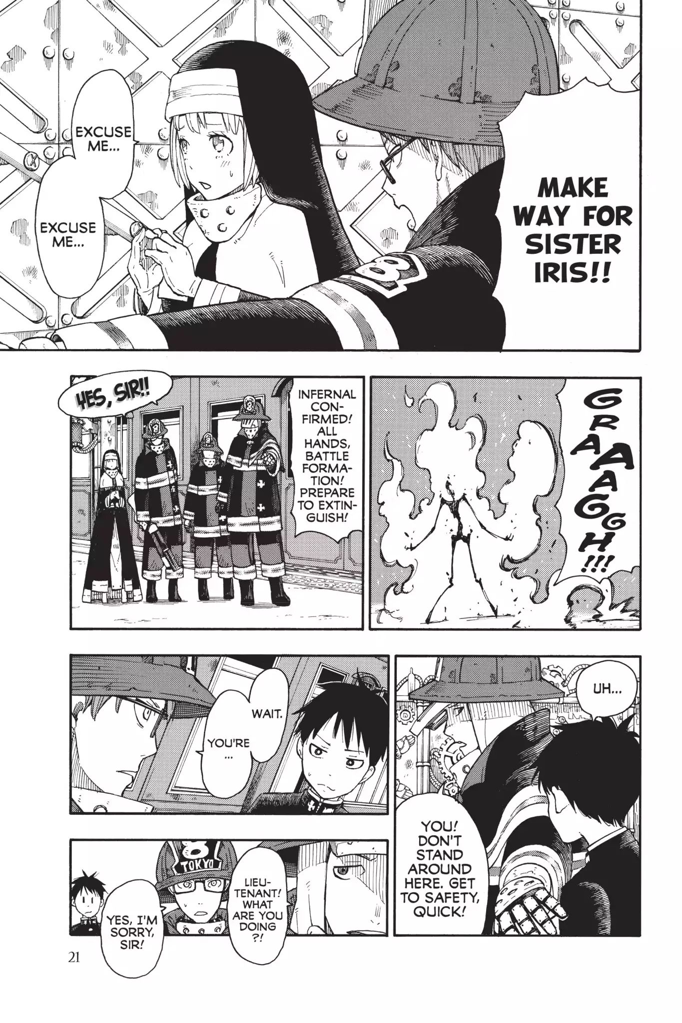 Fire Force, Chapter 0