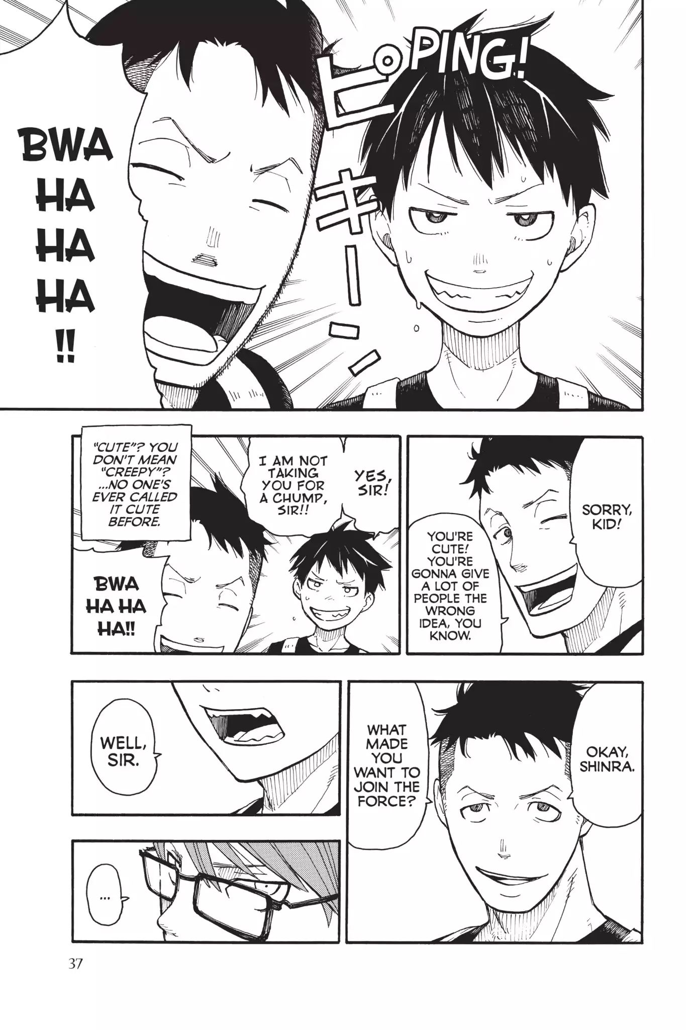 Fire Force, Chapter 0