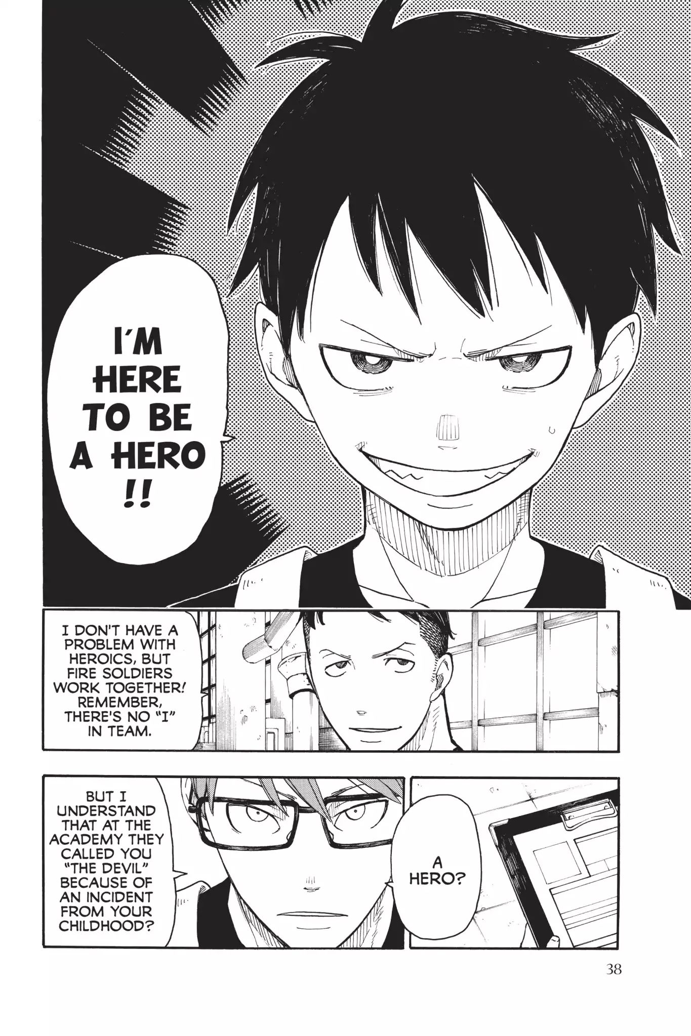 Fire Force, Chapter 0