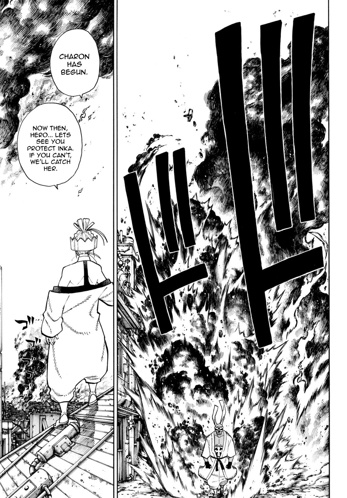 Fire Force, Chapter 102