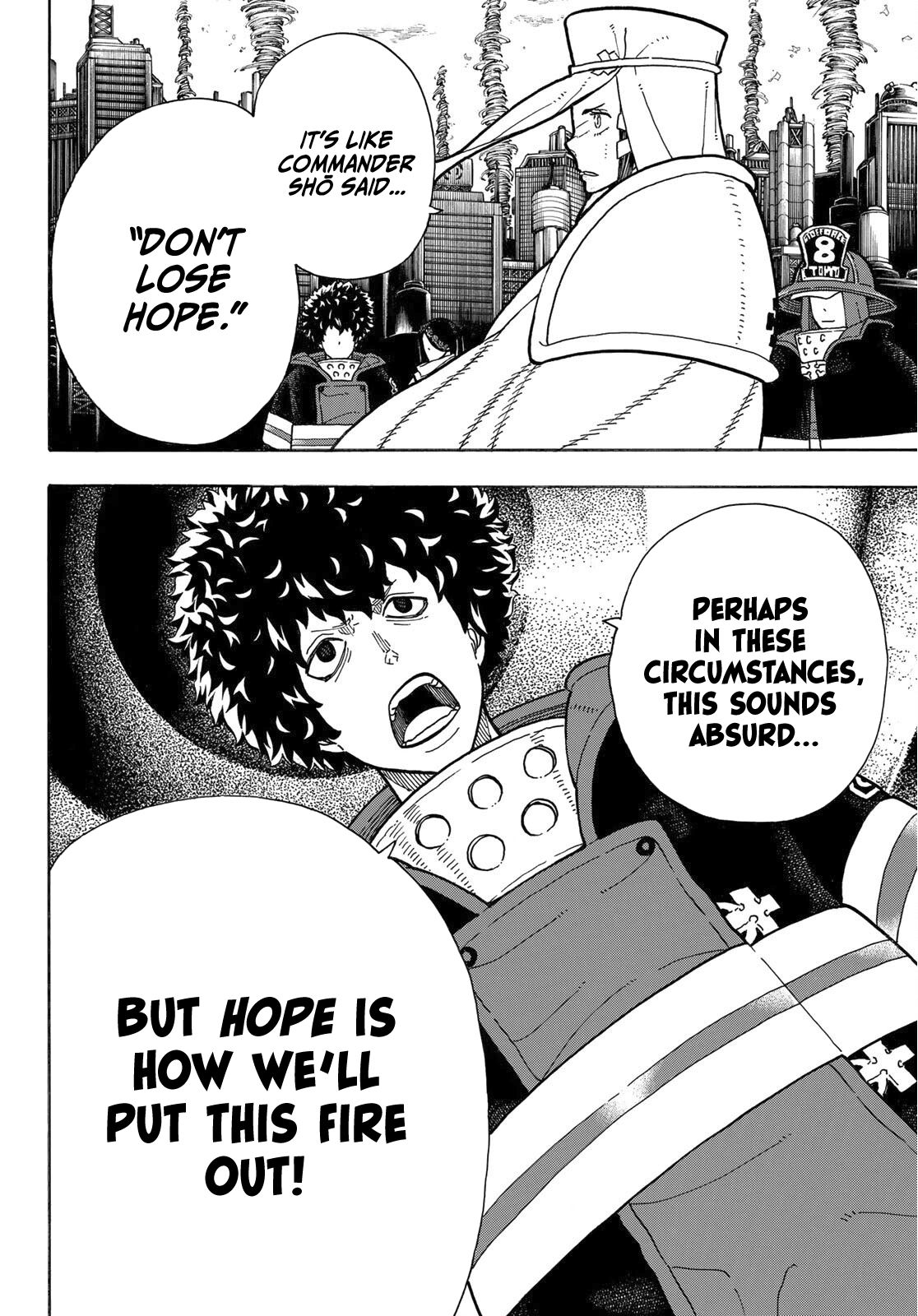 Fire Force, Chapter 254