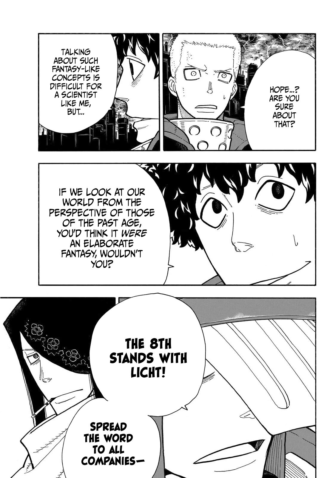 Fire Force, Chapter 254