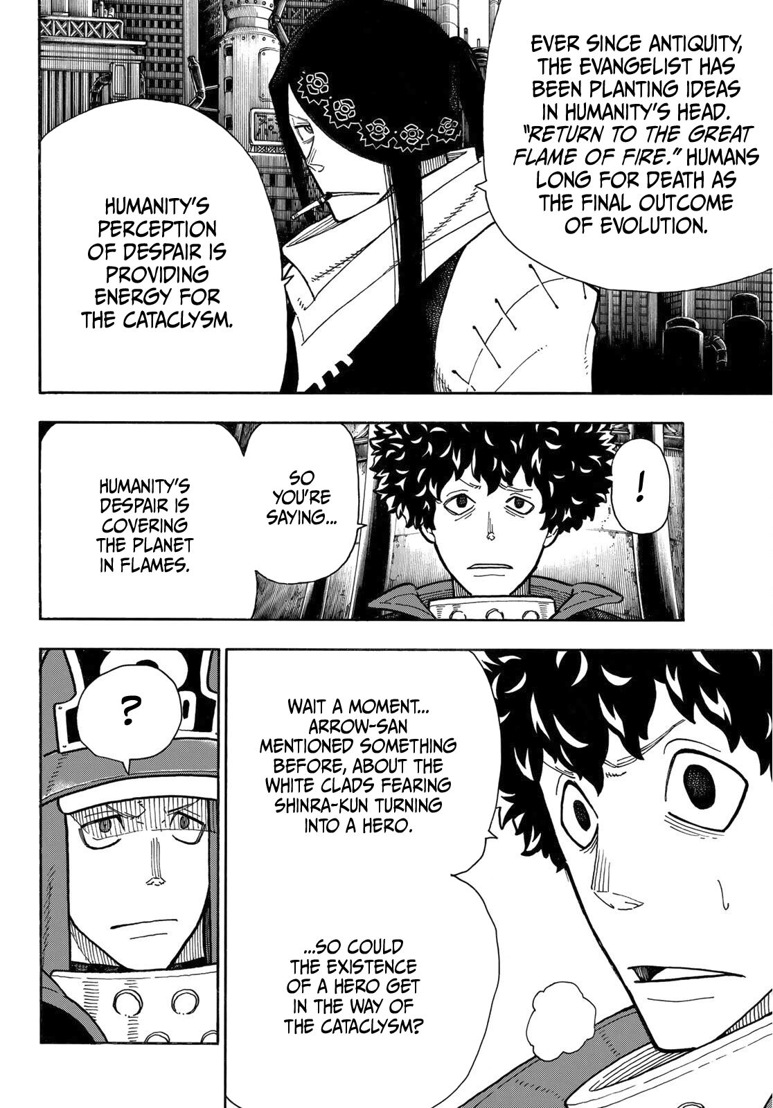 Fire Force, Chapter 254