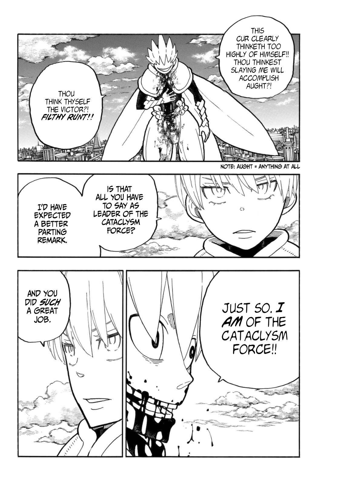 Fire Force, Chapter 274