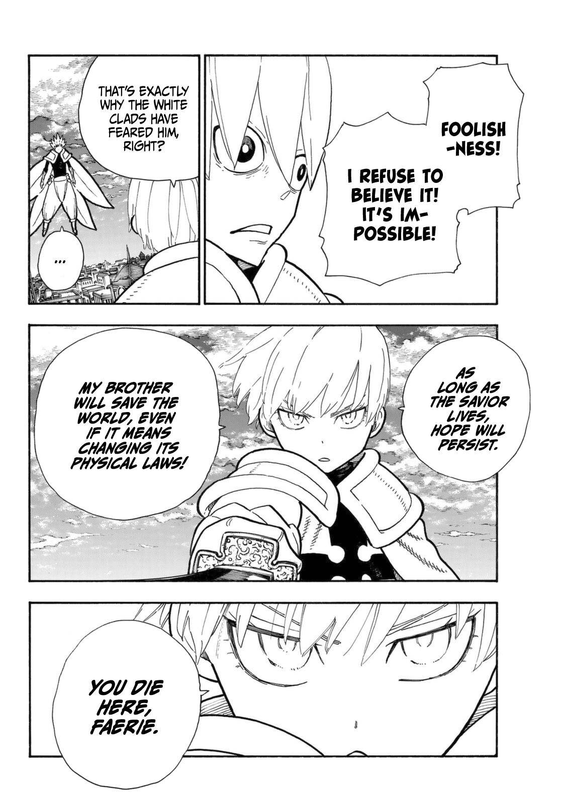 Fire Force, Chapter 274