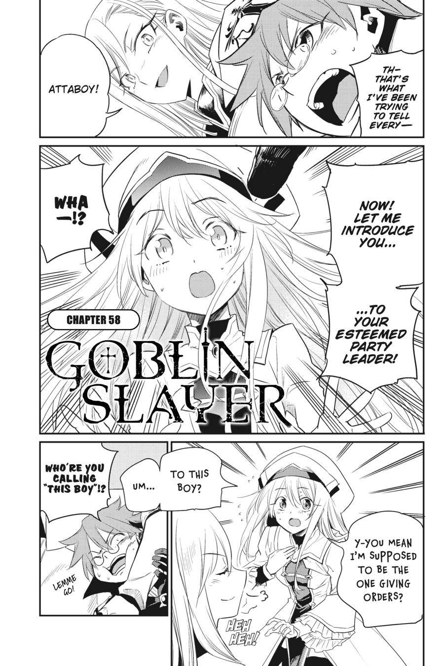 Goblin Slayer, Chapter 58