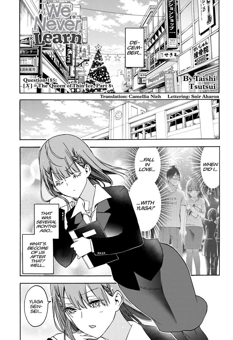 Read Bokutachi Wa Benkyou Ga Dekinai Chapter 180 - MangaFreak