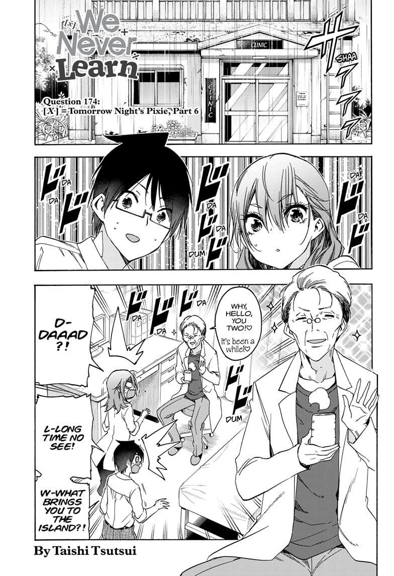 Read Bokutachi Wa Benkyou Ga Dekinai Chapter 80: The Predecessor