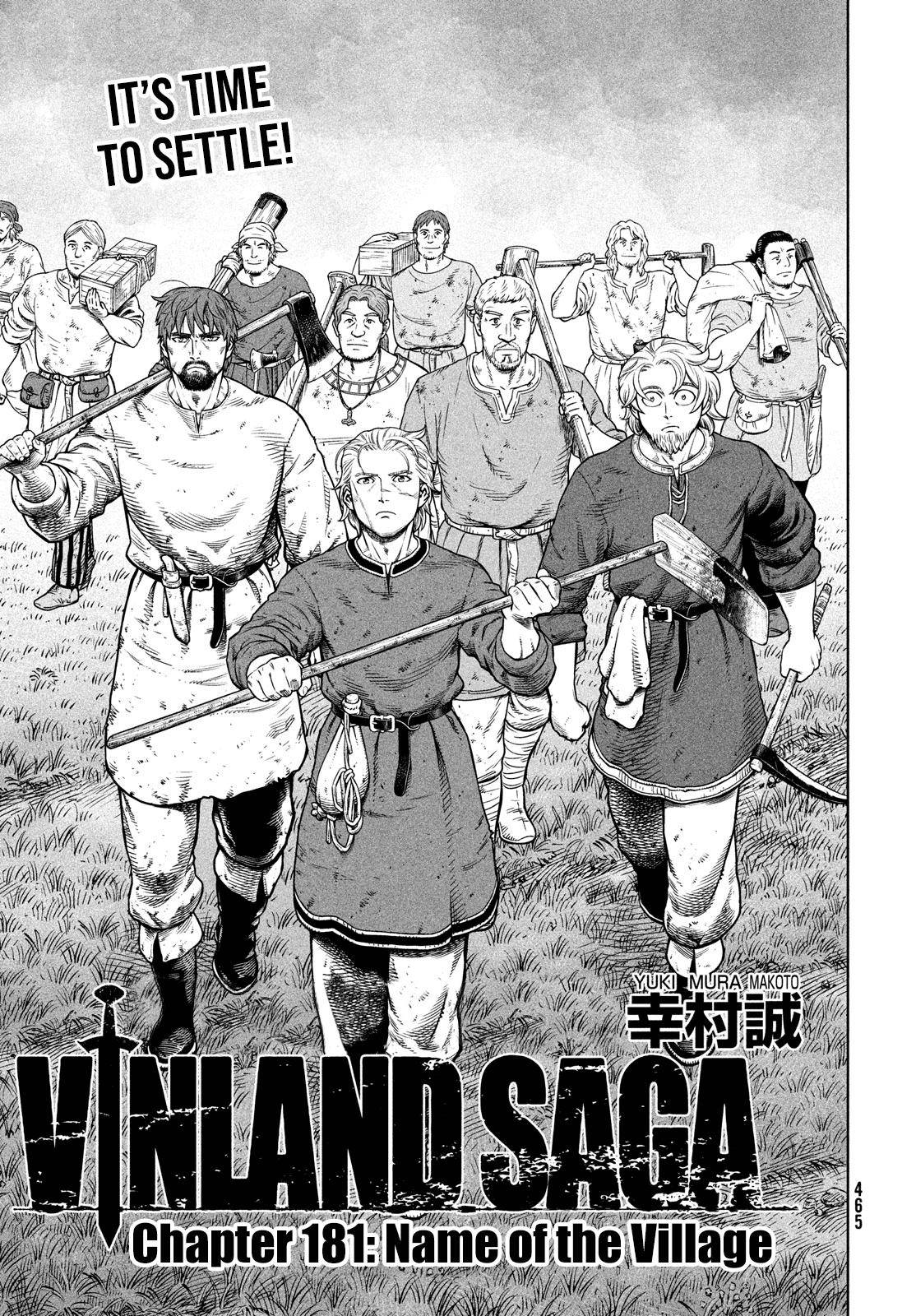 Vinland Saga, chapter 181