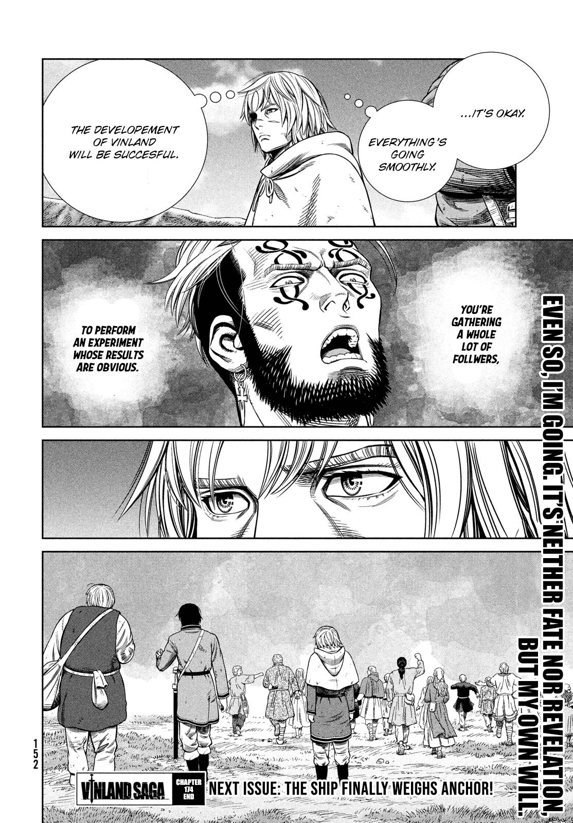 Vinland Saga, chapter 174