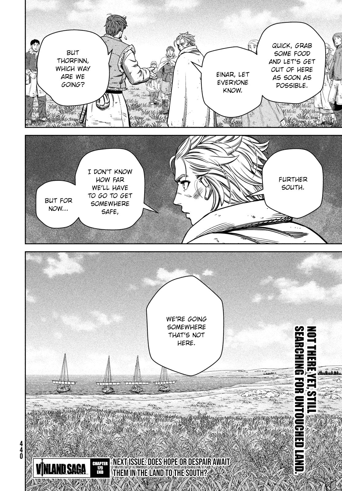 Vinland Saga, chapter 179