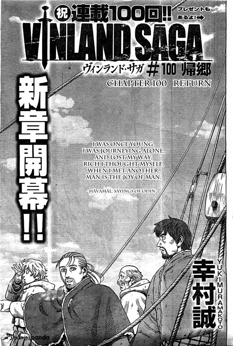 Vinland Saga, chapter 100