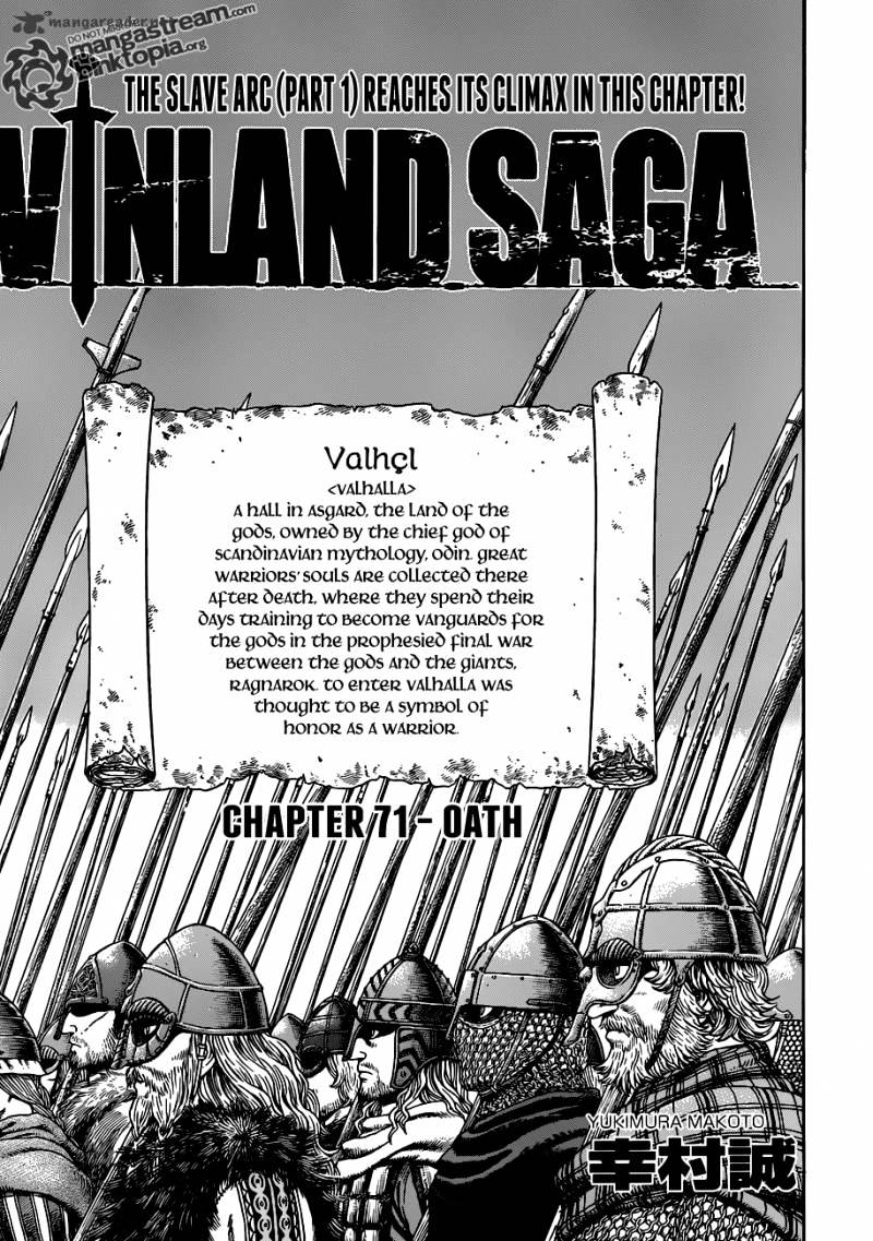 Vinland Saga, chapter 71