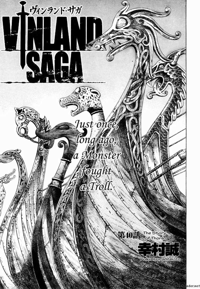 Vinland Saga, chapter 40