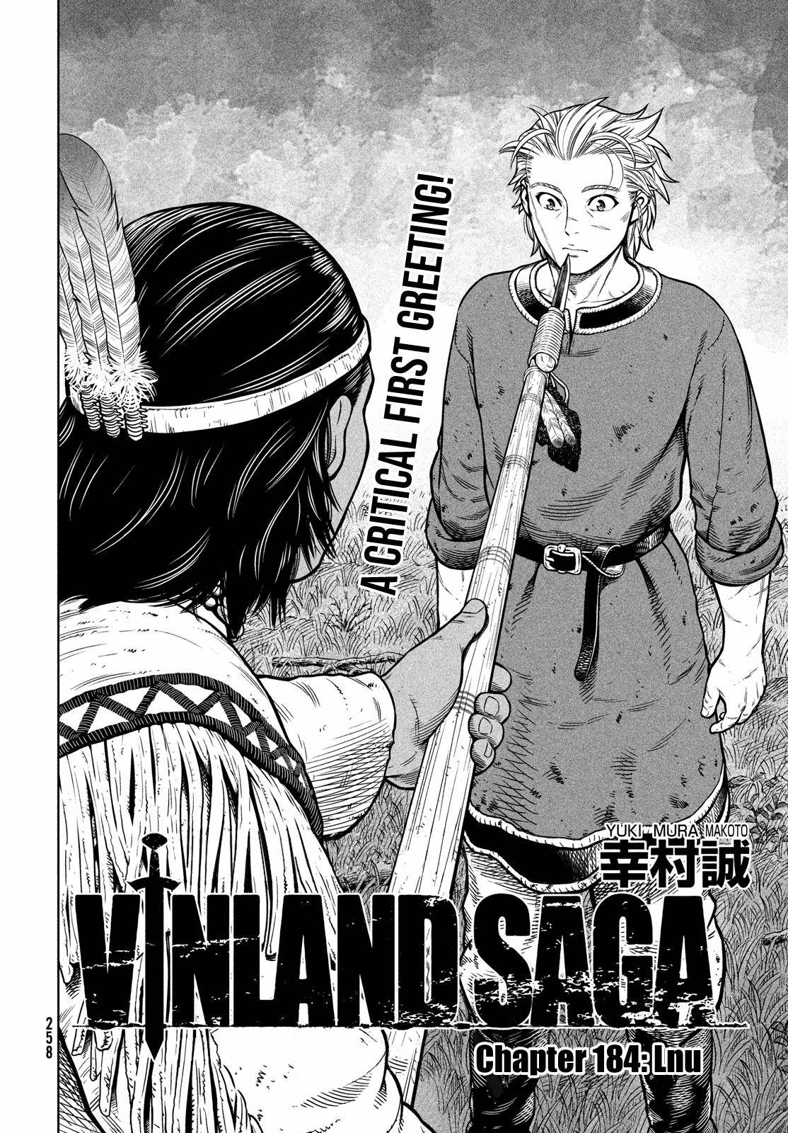 Vinland Saga, chapter 184