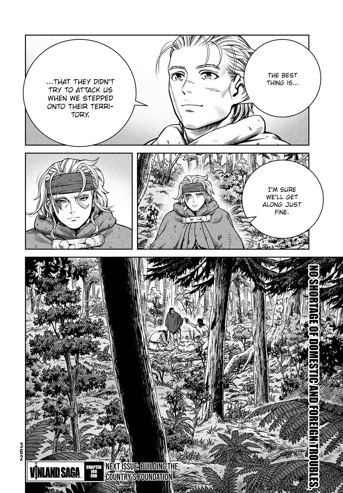 Vinland Saga, chapter 180