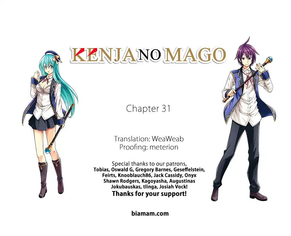 Kenja no Mago, chapter 31