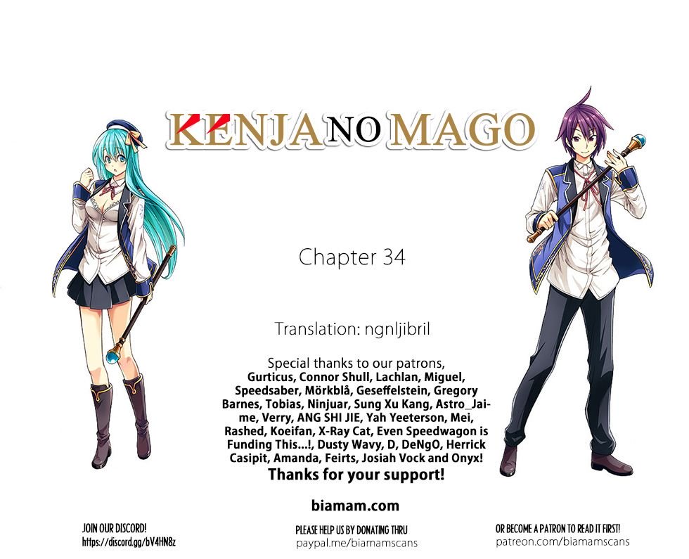 Kenja no Mago, chapter 35