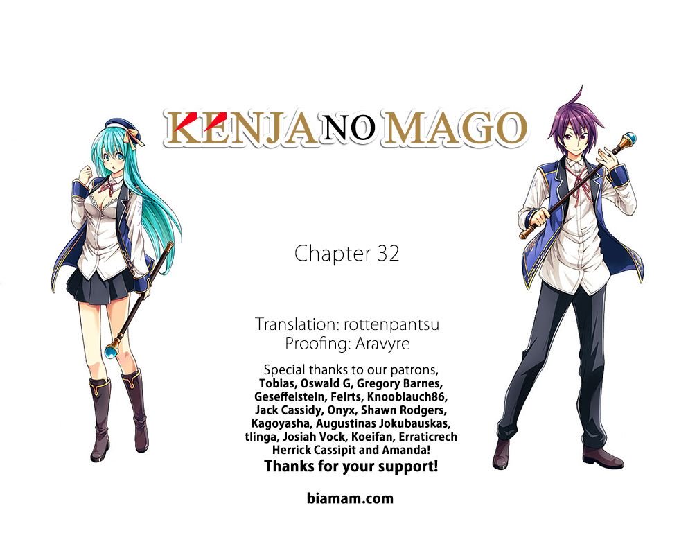 Kenja no Mago, chapter 33