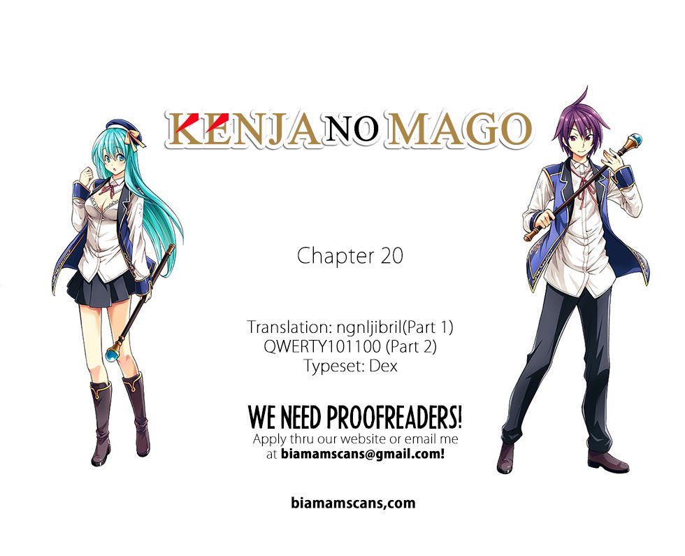 Kenja no Mago, chapter 20