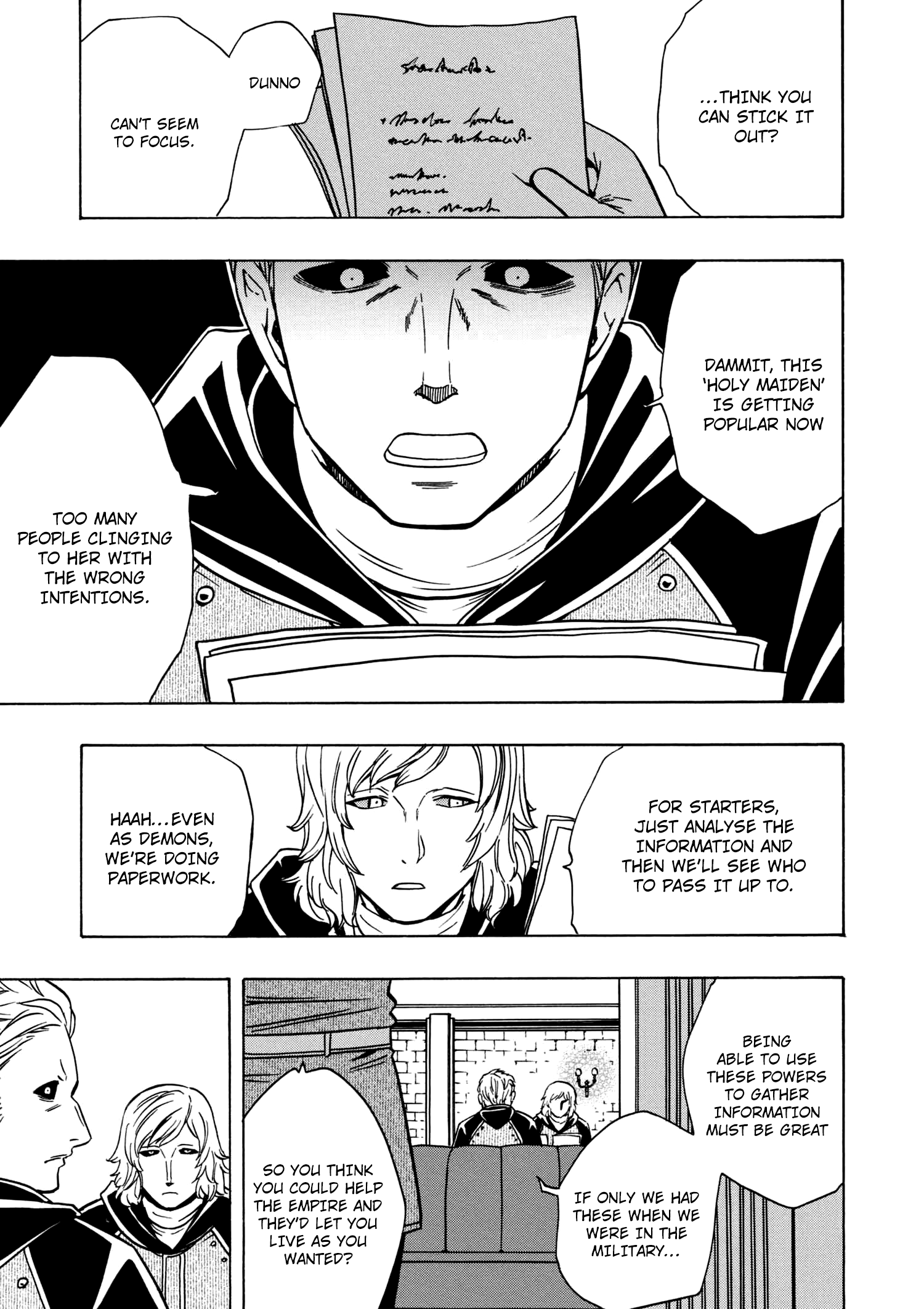 Kenja no Mago, chapter 28