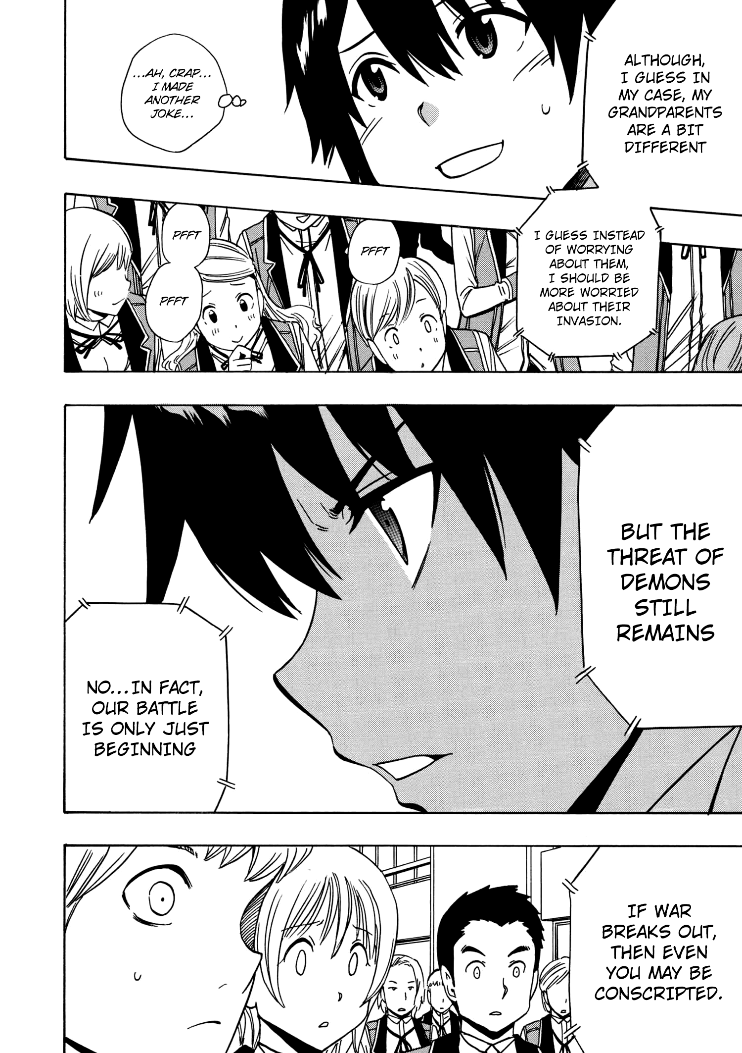 Kenja no Mago, chapter 28