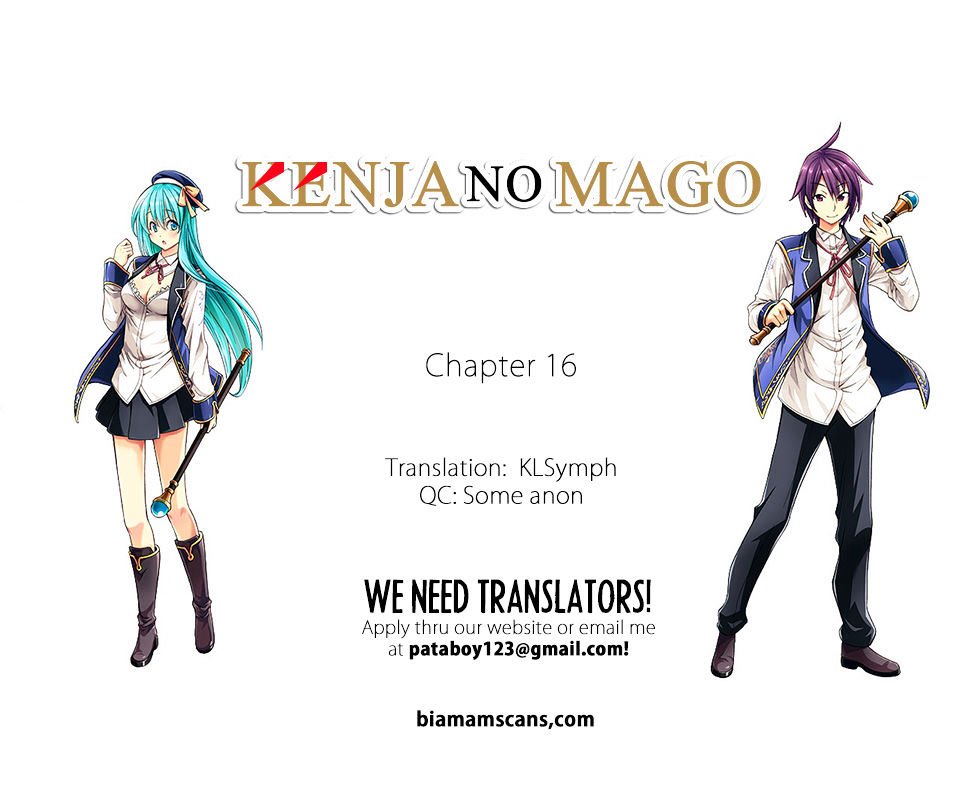 Kenja no Mago, chapter 16