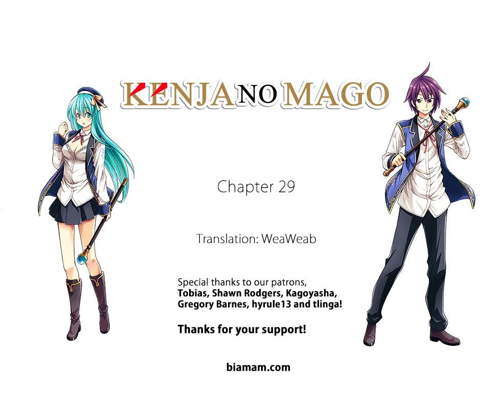 Kenja no Mago, chapter 29
