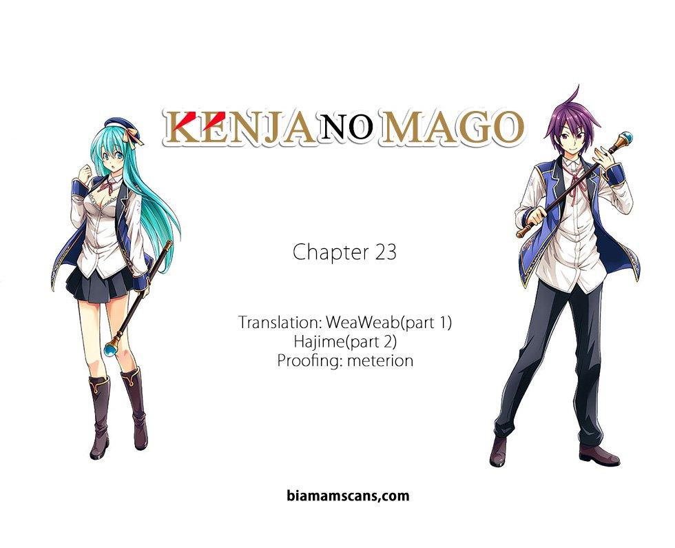 Kenja no Mago, chapter 23