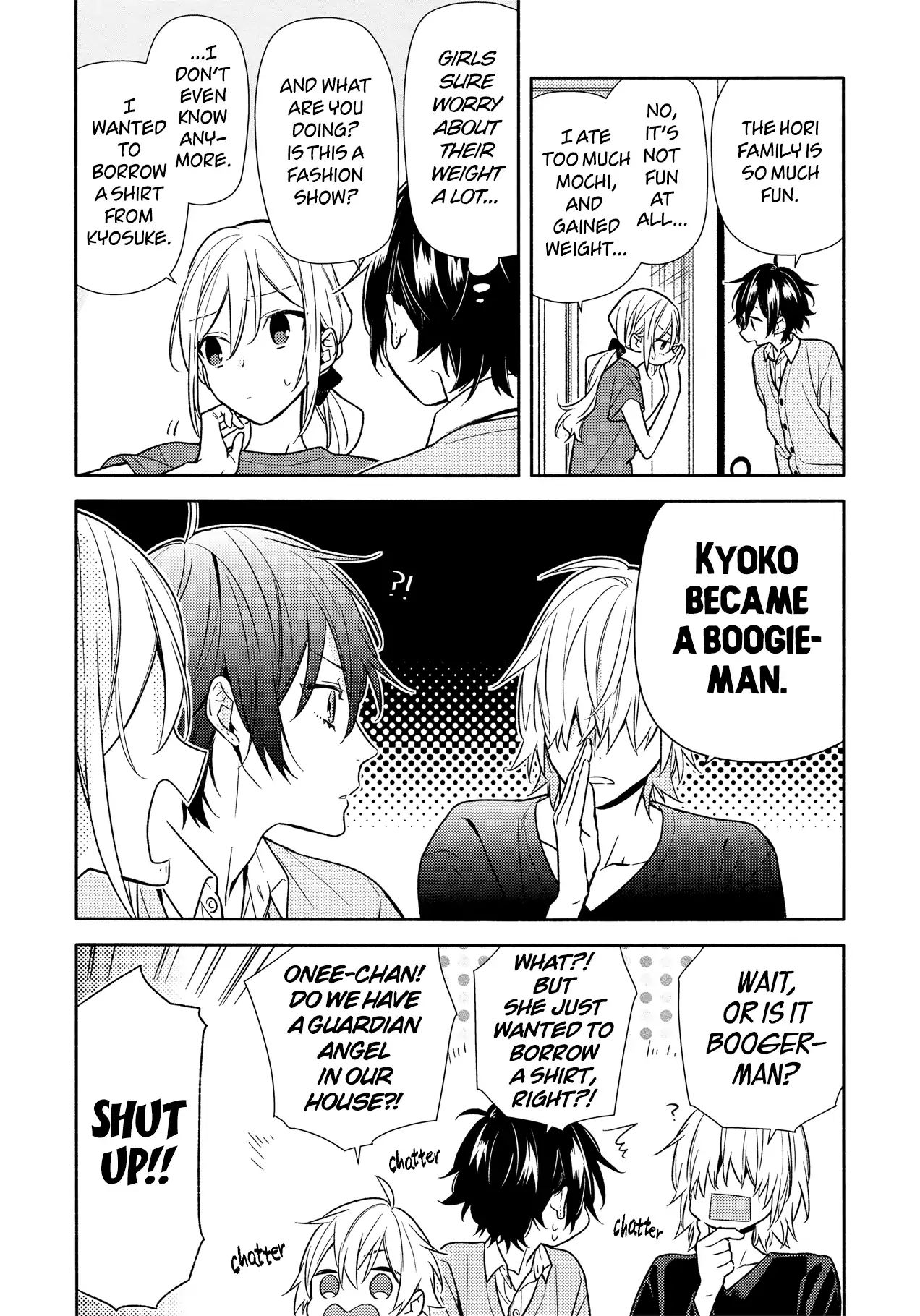 Horimiya, chapter 98