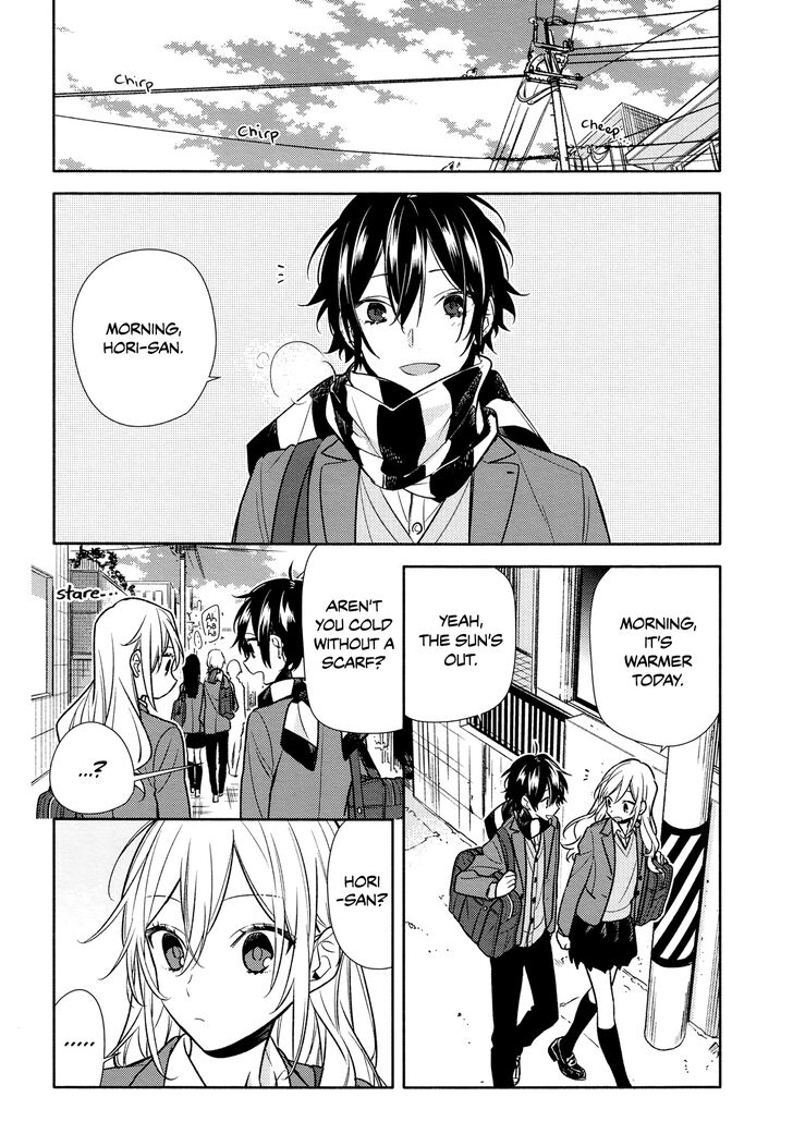 Horimiya, chapter 100