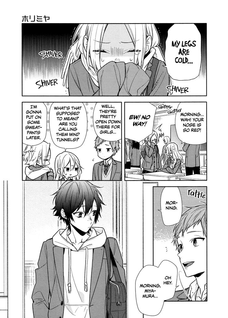 Horimiya, chapter 100