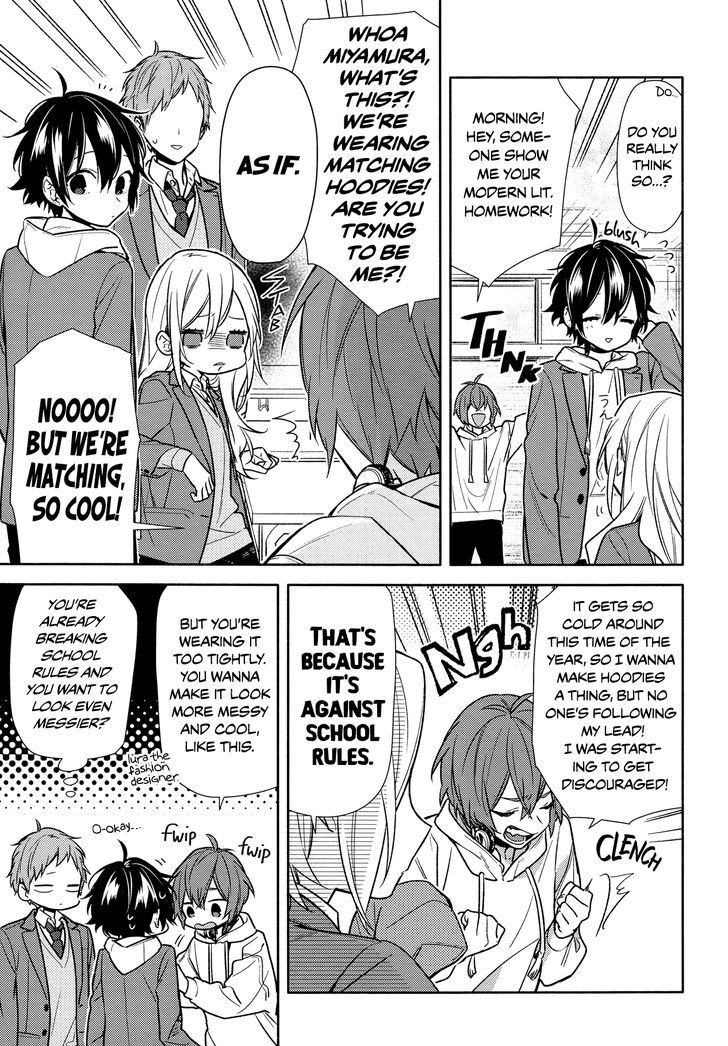 Horimiya, chapter 100