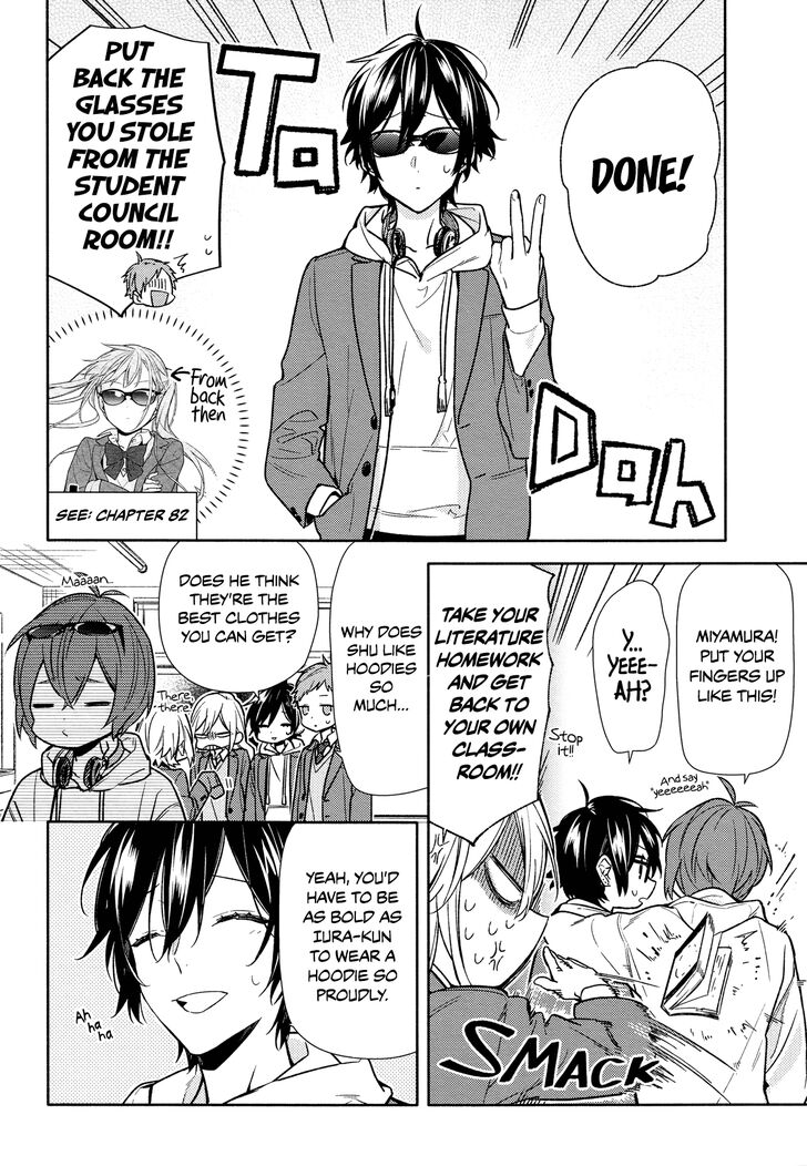 Horimiya, chapter 100