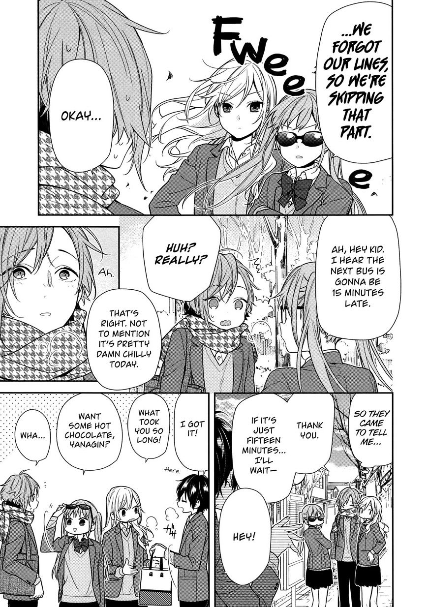 Horimiya, chapter 82