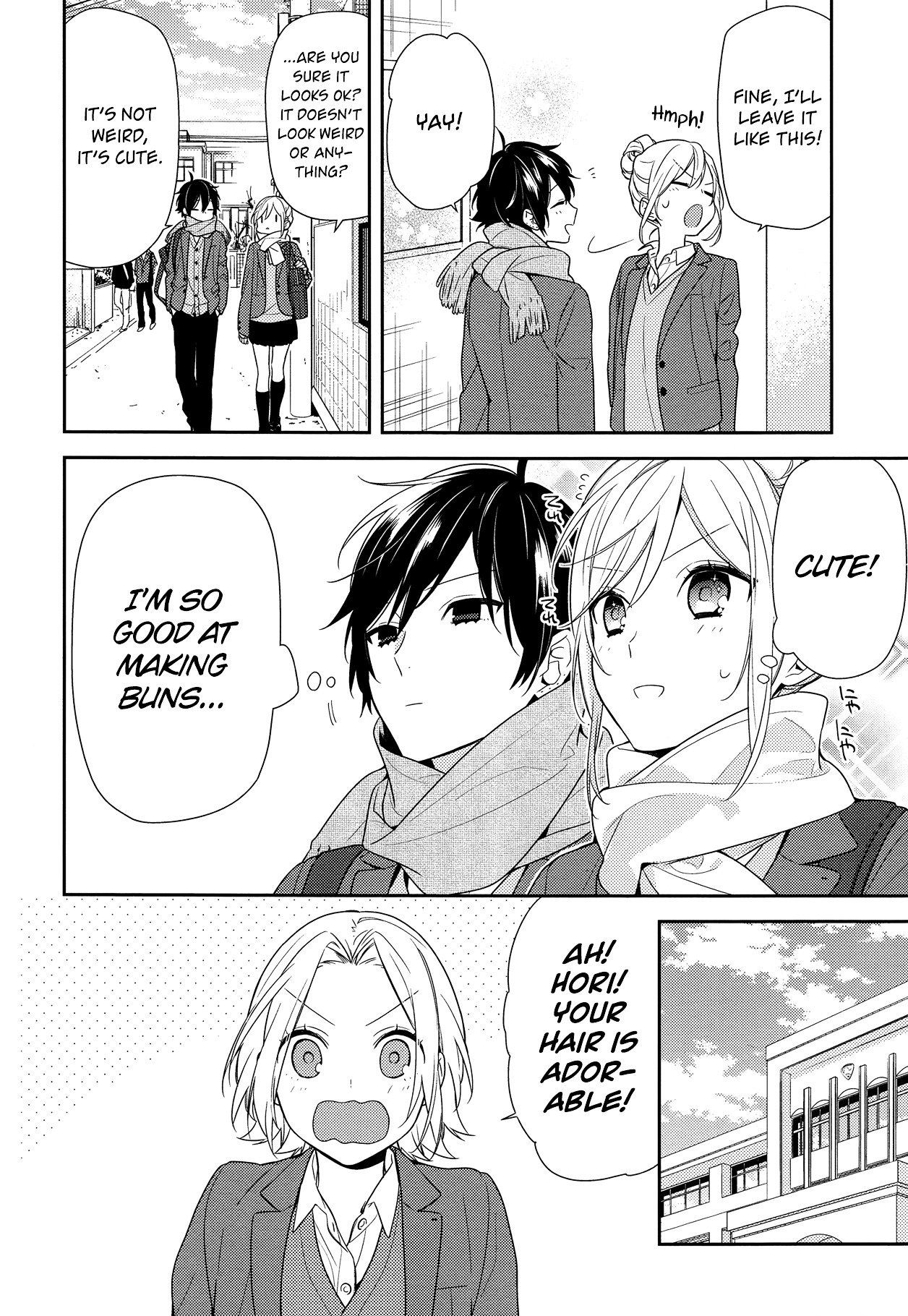 Horimiya, chapter 79