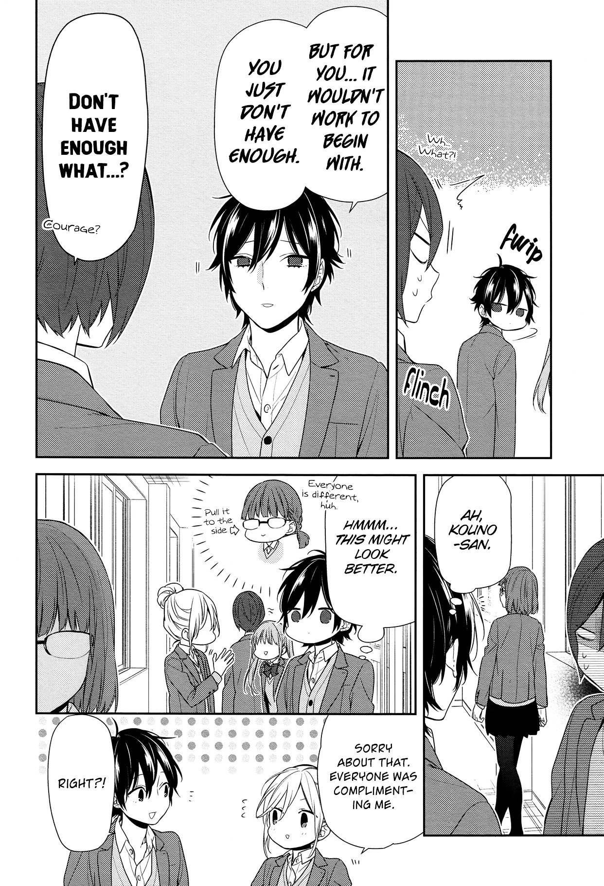 Horimiya, chapter 79