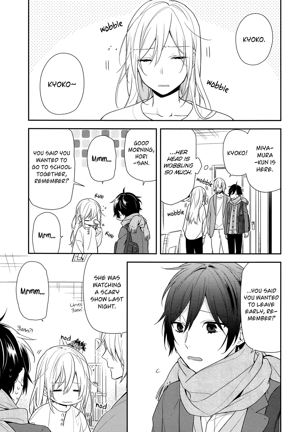 Horimiya, chapter 79