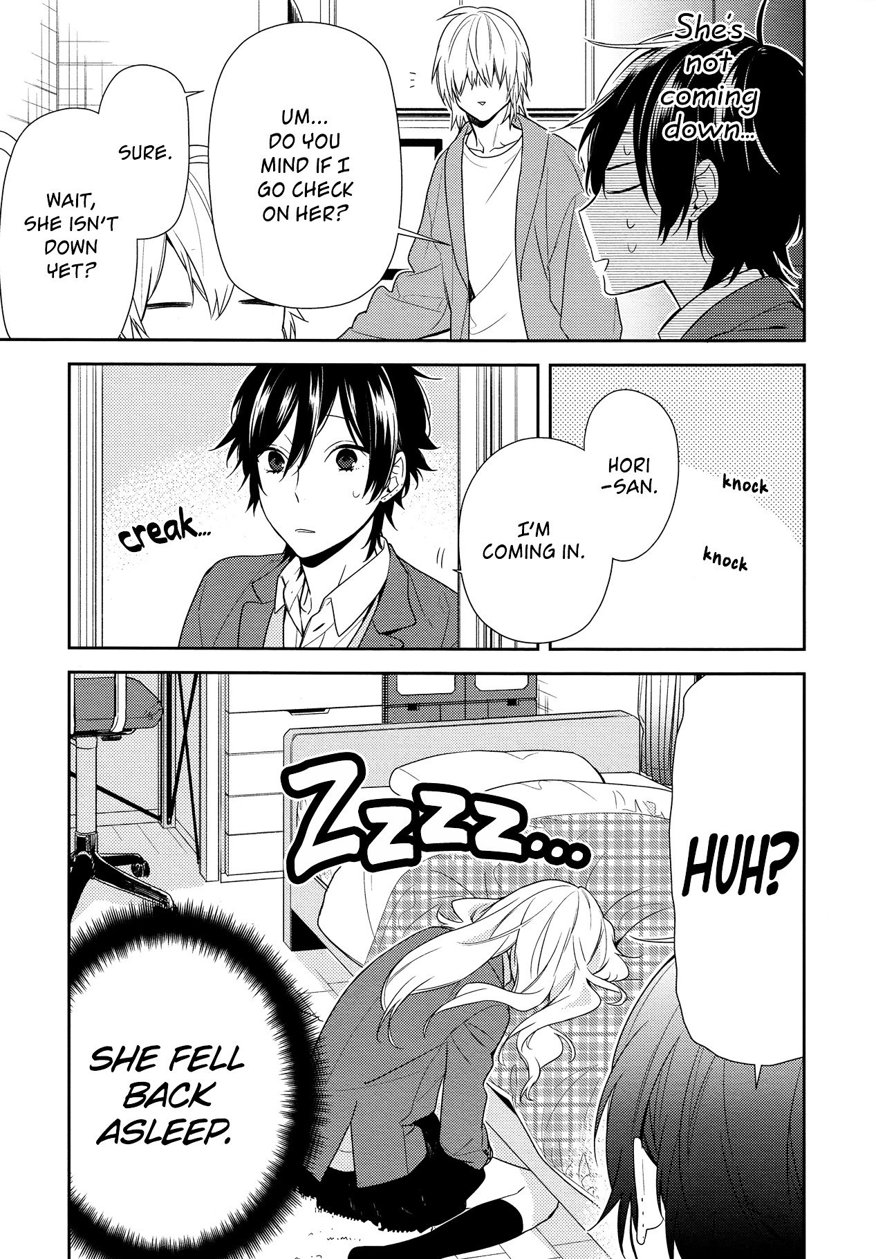 Horimiya, chapter 79