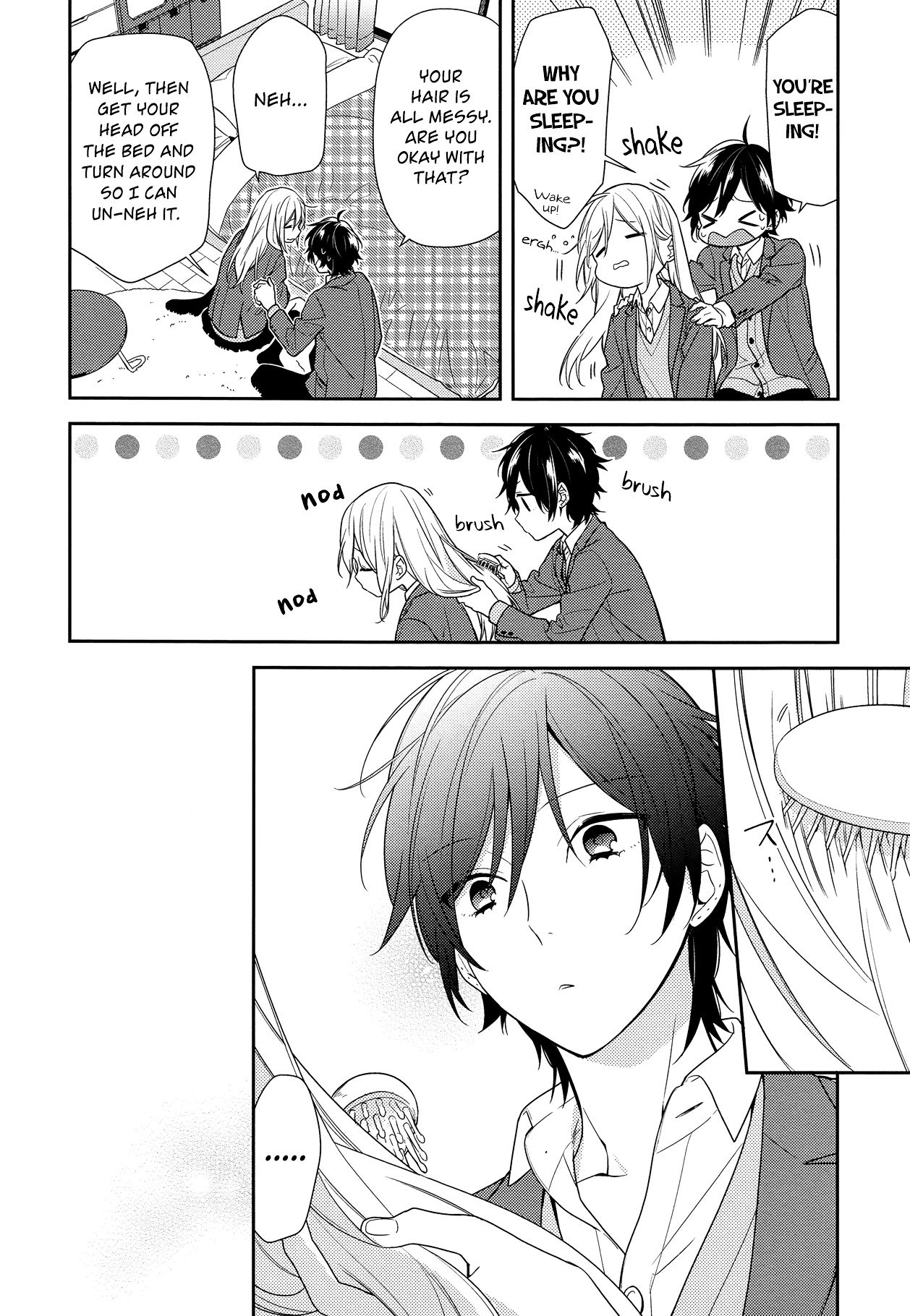 Horimiya, chapter 79