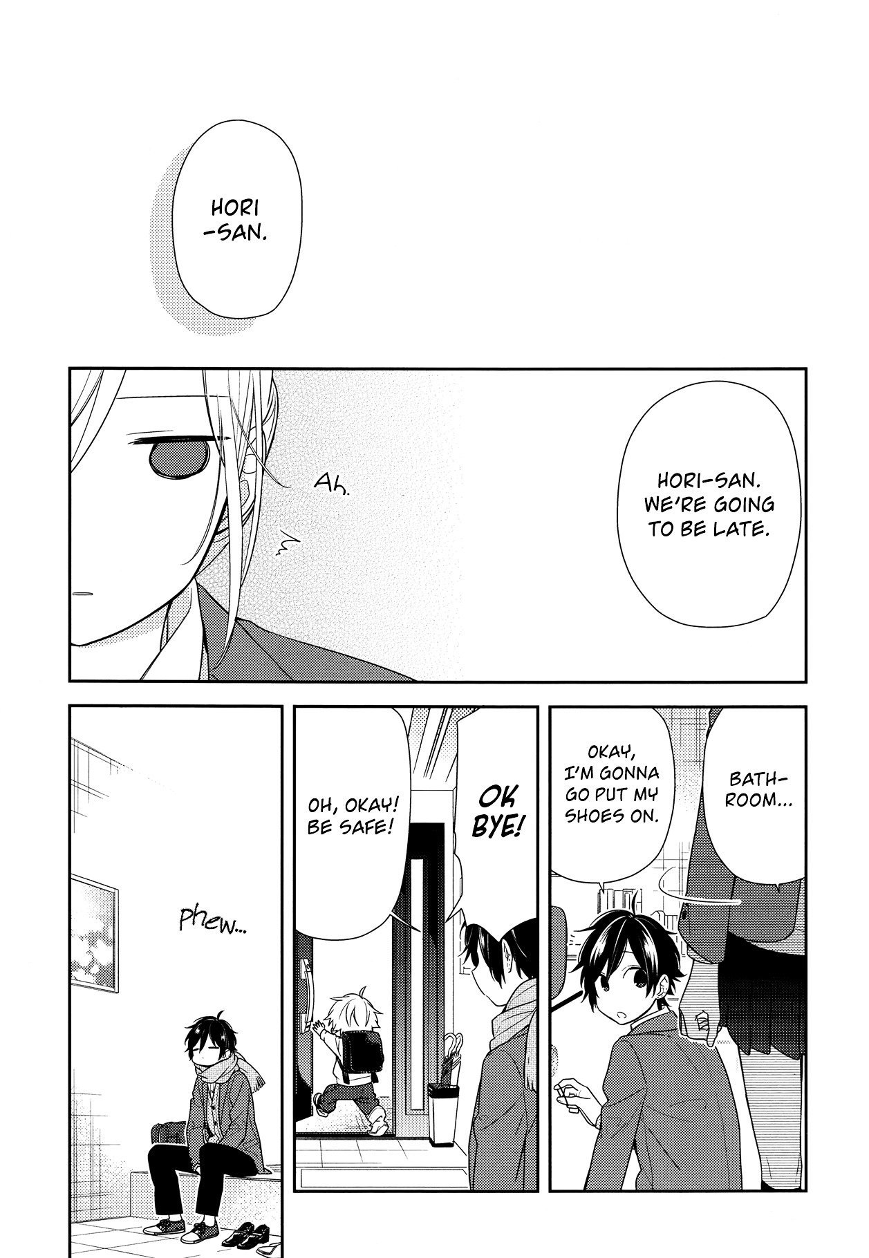 Horimiya, chapter 79