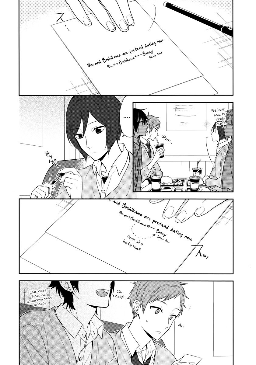 Horimiya, chapter 45