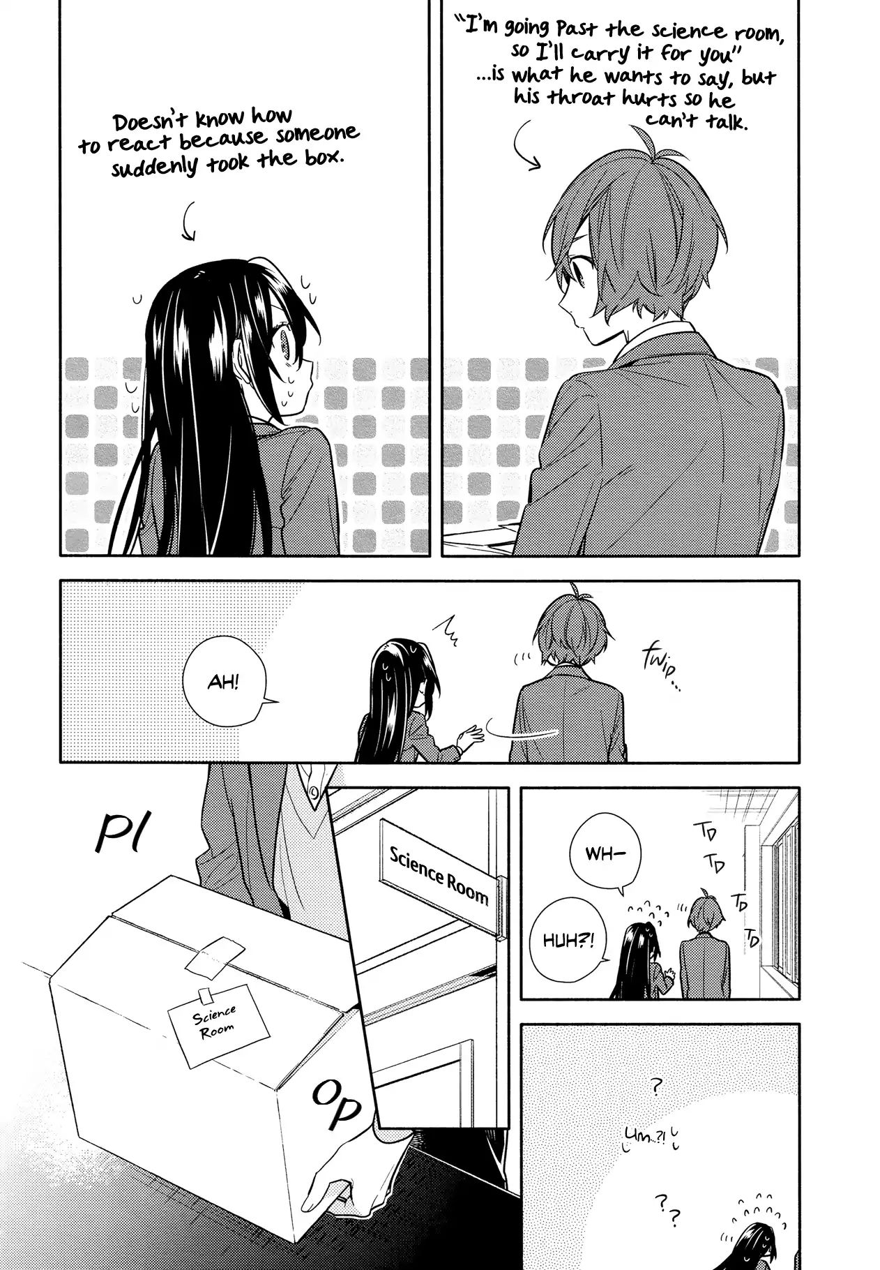 Horimiya, chapter 103