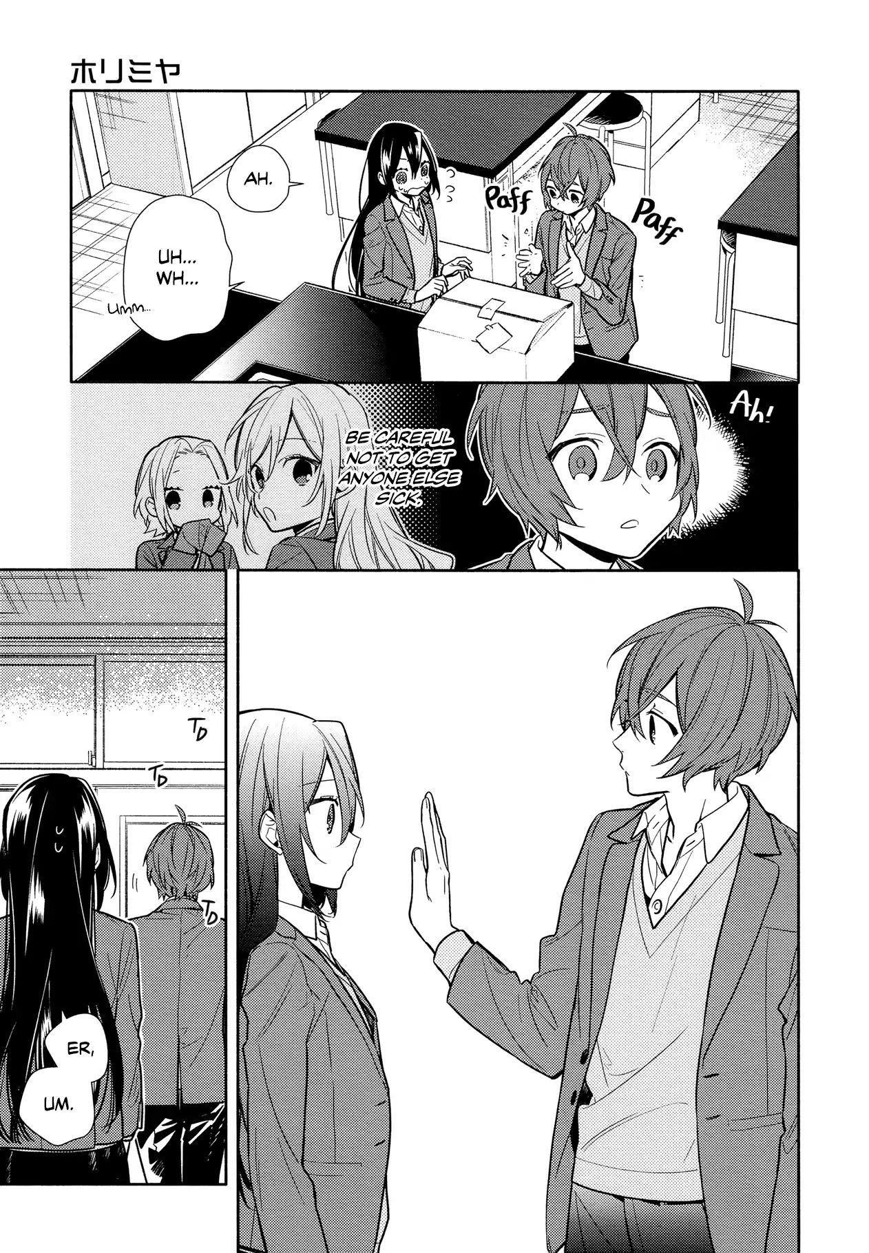 Horimiya, chapter 103