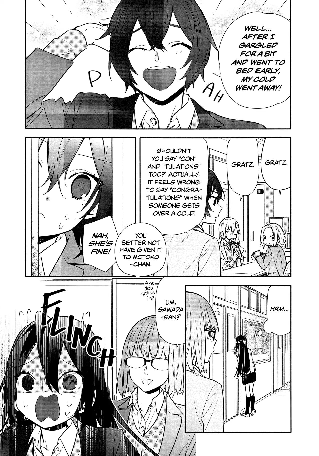 Horimiya, chapter 103