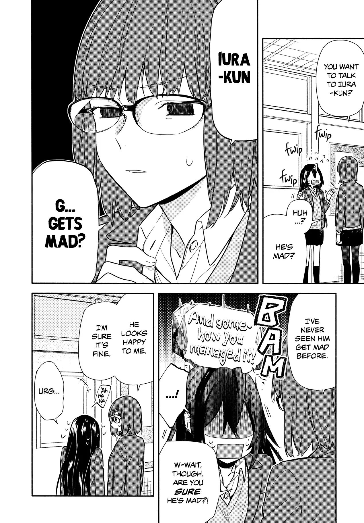 Horimiya, chapter 103