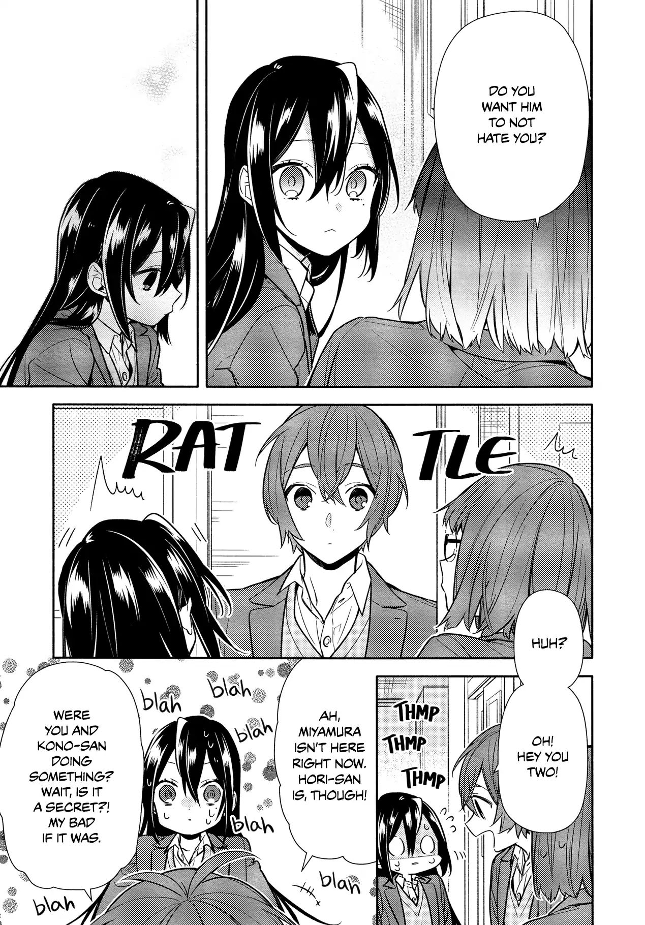 Horimiya, chapter 103