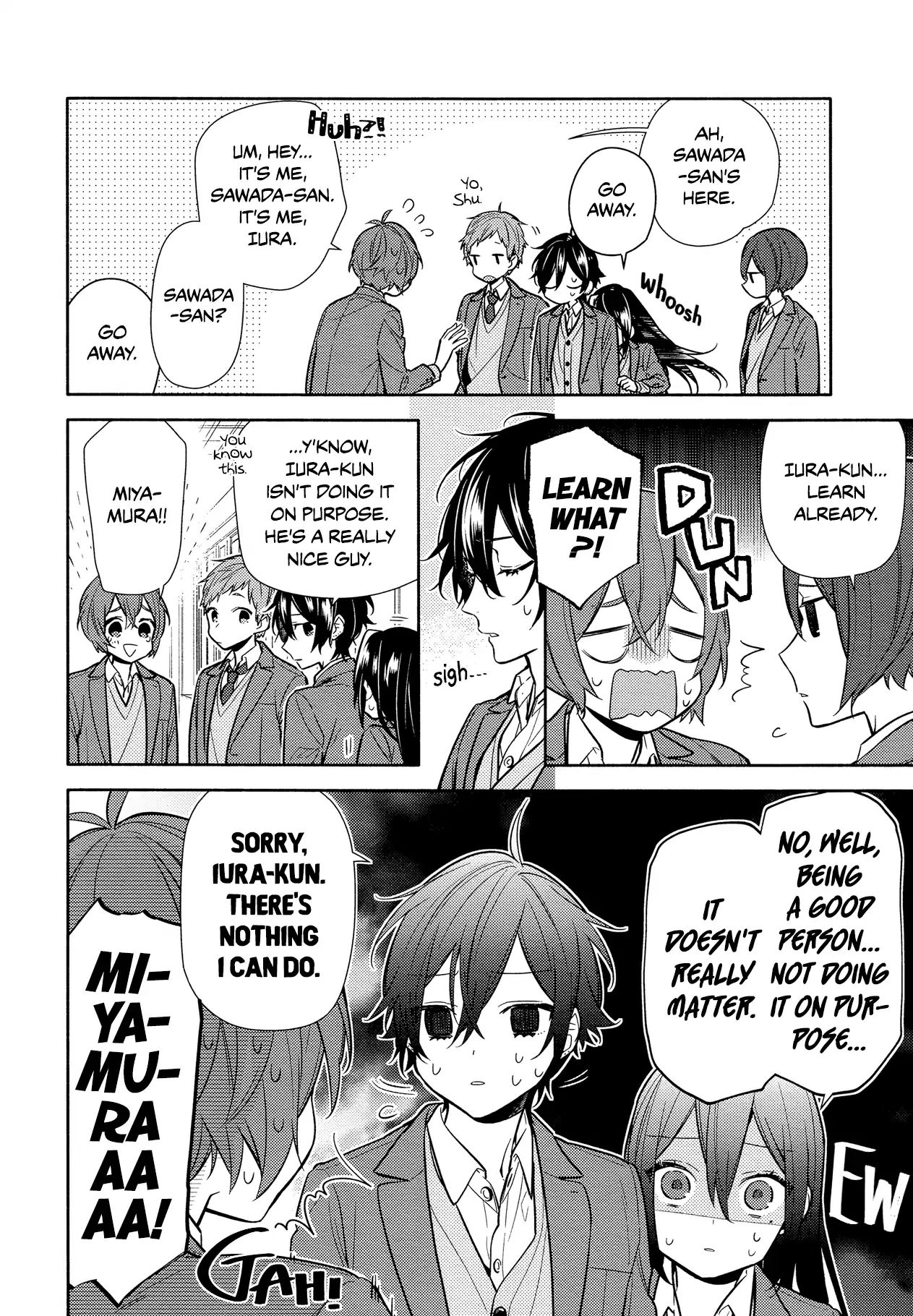 Horimiya, chapter 103