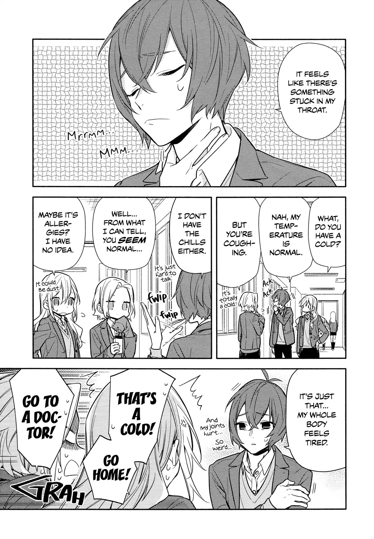 Horimiya, chapter 103