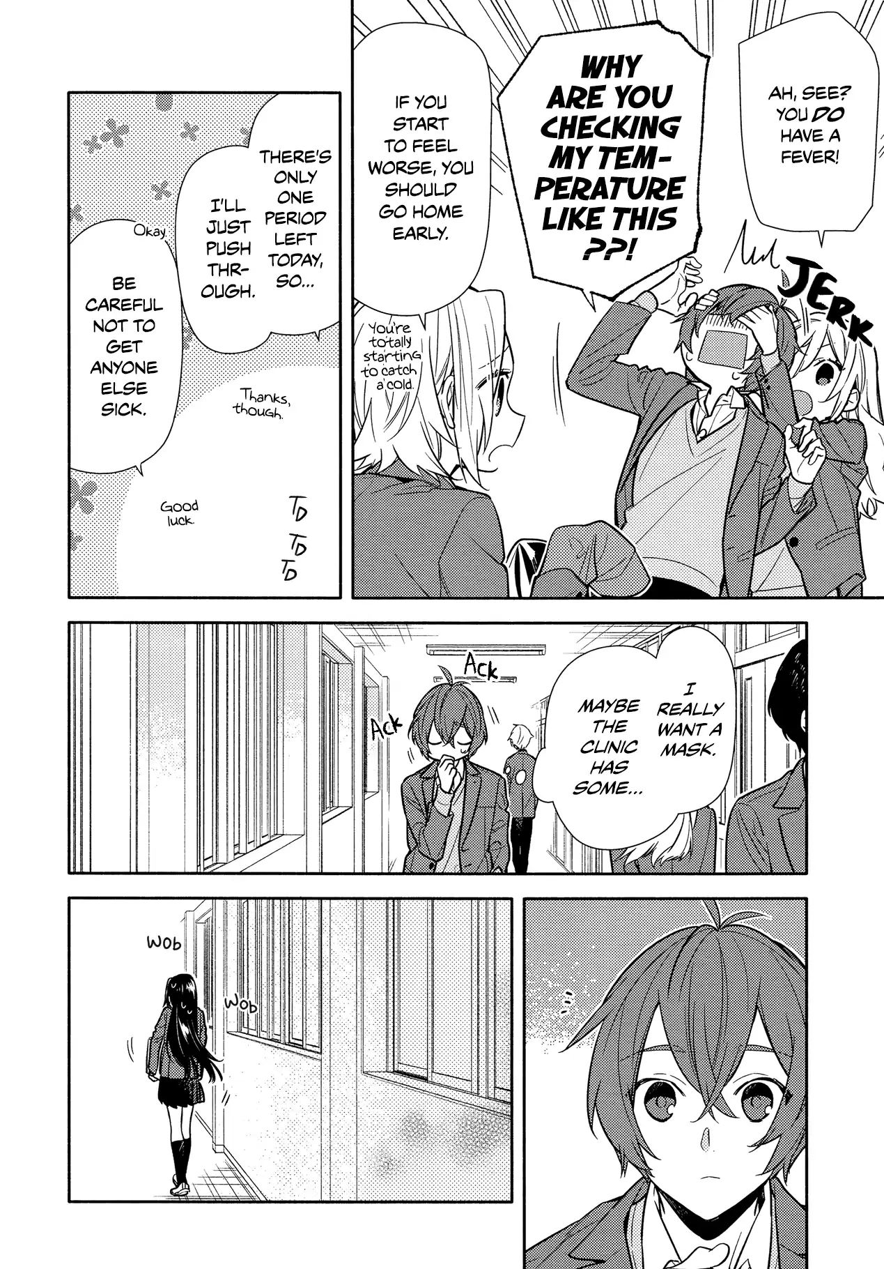 Horimiya, chapter 103